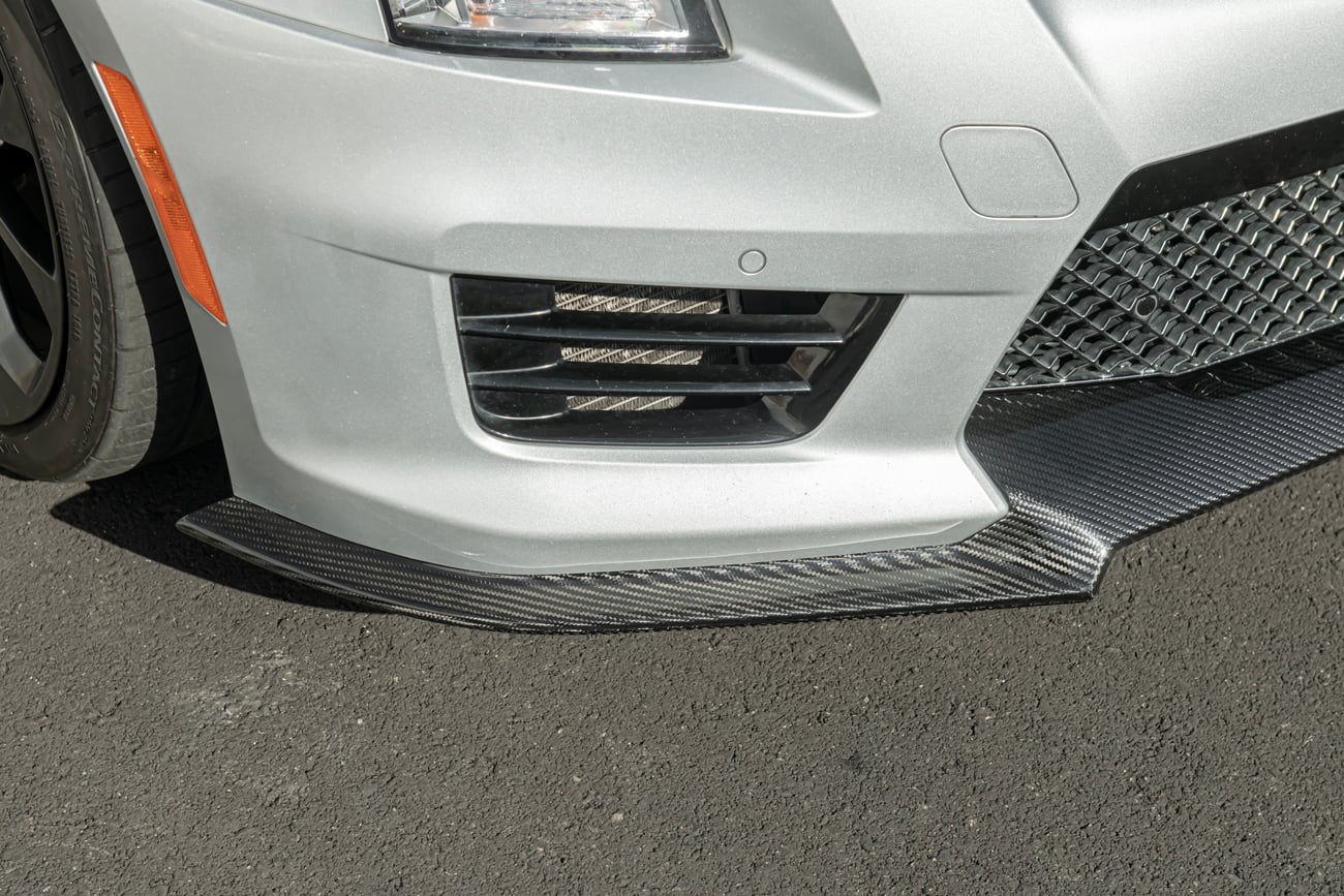 2016-2019 CADILLAC ATS-V - CARBON FIBER “OEM STYLE” FRONT LIP SPLITTER GROUND EFFECTS